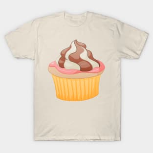 Swirl Cupcake T-Shirt